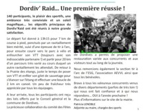 Dordives RAID 2011